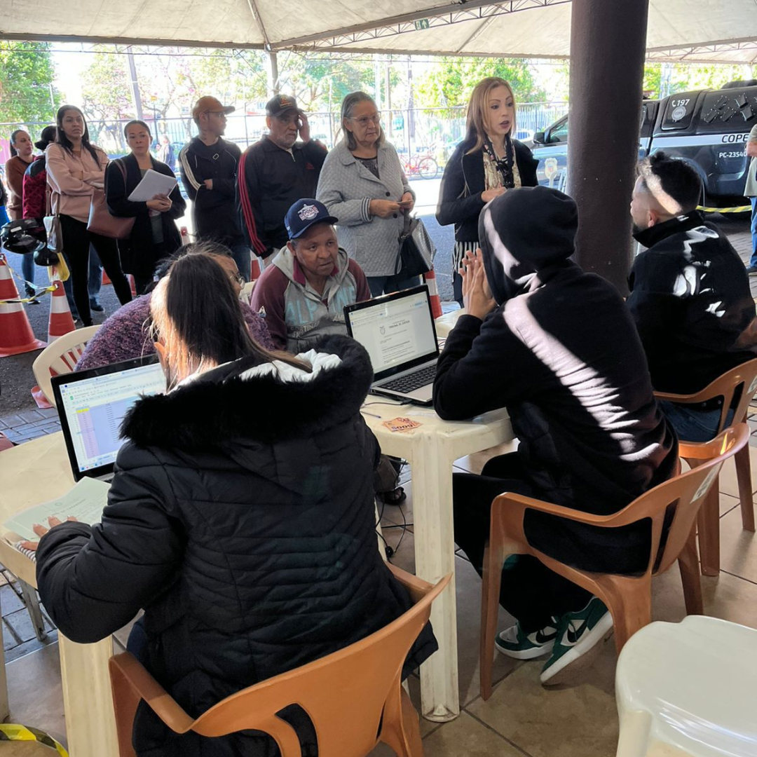 Mais de 1.600 atendimentos para emissão de RG são realizados durante o Justiça no Bairro em Sarandi